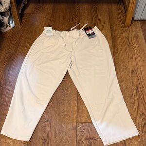 Nike Flex Dri-FIT White pants size large NWT